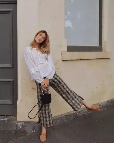 格纹裤老土选对真的能时髦一百年