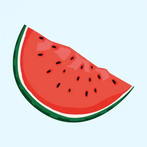 吃西瓜动漫头像
