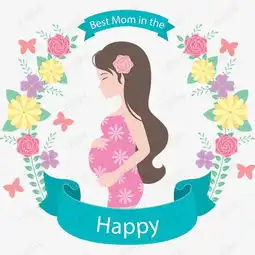 矢量手绘母亲节素材图片免费下载高清卡通手绘psd千库网图片编号7709327