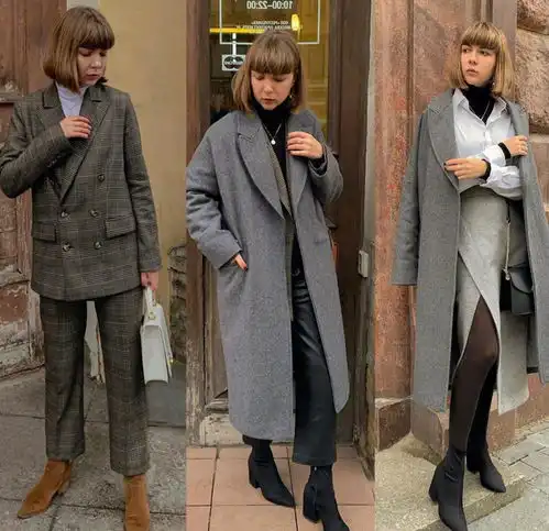 冬季参照复古穿搭,舒适又能拥有时髦感仙女