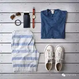 冷色系男生头像短裤