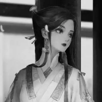 古风黑白女生头像姑娘可是有意女生头像我要个性网