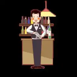 图片免费下载调酒师素材调酒师模板千图网