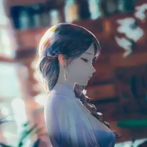 古风女生头像望眼山河你是我徒步万里也要去见的人