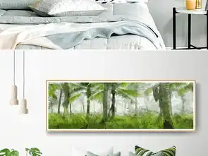 日系水彩小清新床头画森林简约客厅装饰画图片设计素材高清模板下载17.89mb森林风景装饰画大全