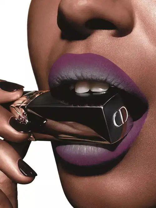 全新dior迪奥烈艳蓝金唇膏渐变唇妆