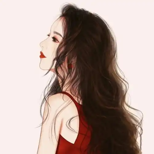 手绘插画头像小众格调适合夏天使用的头像