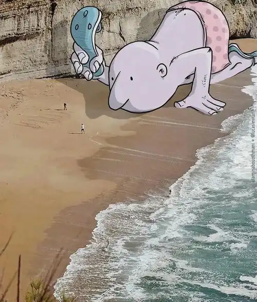 二维动漫侵入现实世界,趣味和搞笑程度加倍,笑疯了