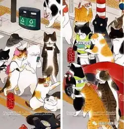 她将唐朝美女画成猫,萌化15万粉丝,原来被猫统治的世界是这样的