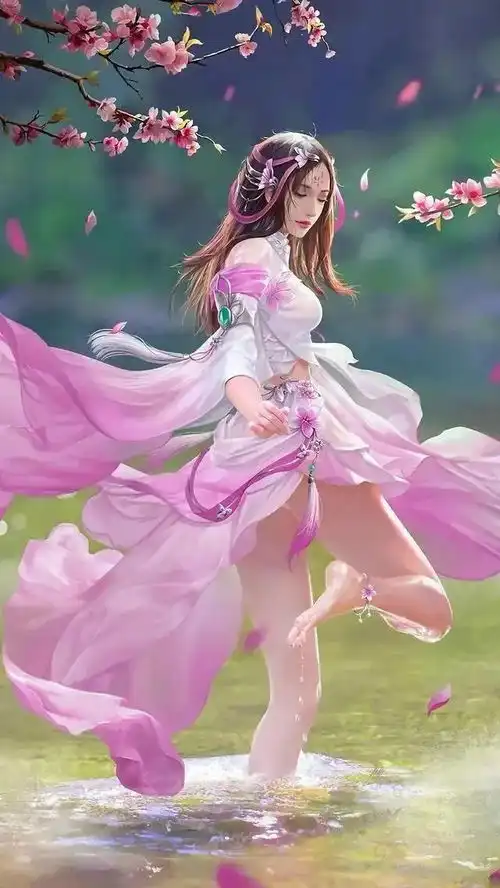 古风动漫美女插画壁纸