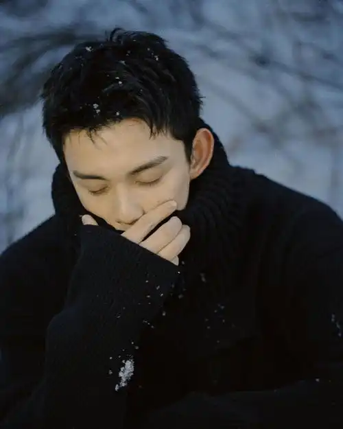 吴磊胶片写真太可了,复古画风禁欲又干净,网友三石老公