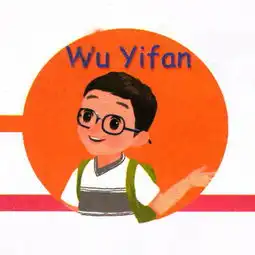 卡通兄妹俩头像英语启蒙