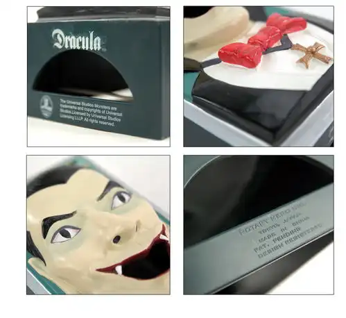 日本rotaryherodracula德拉库拉伯爵纸抽盒惊情四百年立体头像聚酯树脂工艺桌面墙挂两用