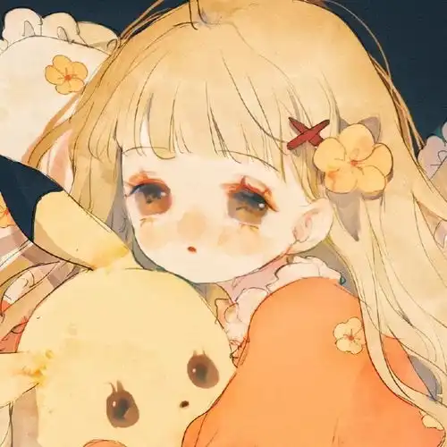 绿色系动漫图片头像情头