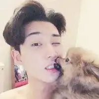 韩国头像男生中分发型微信头像图片大全