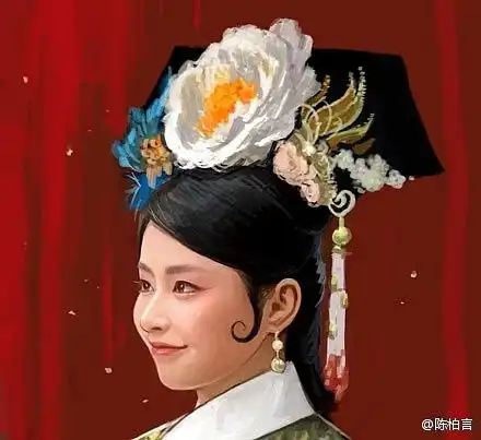 甄嬛传卡通头像陈柏言
