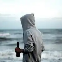 忧郁系男生背影头像孤独寂寞的背影