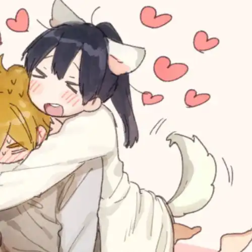 白色系超仙头像动漫情头