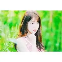 头像绿色系列女小清新白