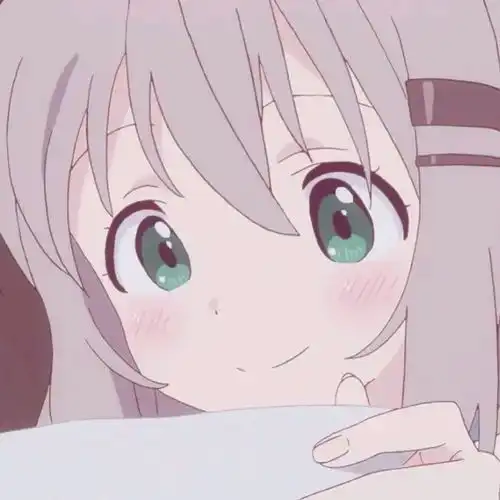 可爱女生动漫头像你的脖子真可爱上面顶个猪脑袋