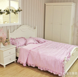 简欧装修女孩儿童房图片大全