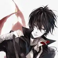 男动漫头像冷酷黑白微信头像图片大全