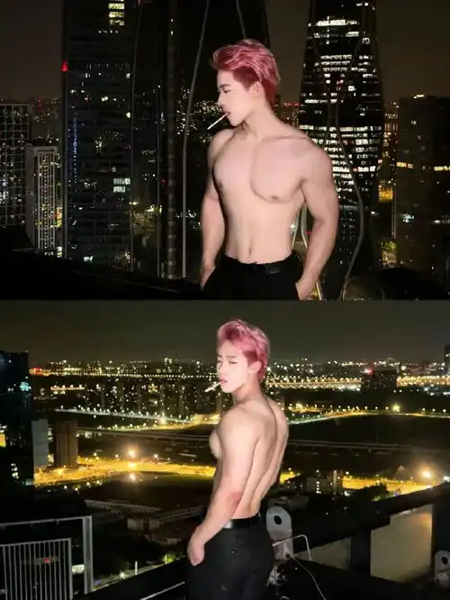 八块腹肌逆天颜值,185cm禁欲系天菜来袭