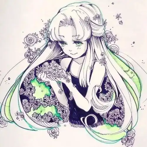 唯美清新少女插画,收藏一篇就够