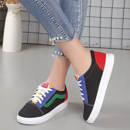 2018春季新款男士韩版潮流低帮帆布鞋学生百搭休闲鞋文艺个性板鞋图片大全邮乐官方网站