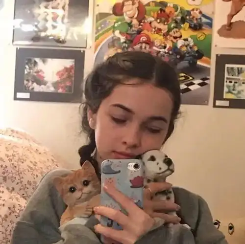 欧美风头像女生各系酷柴