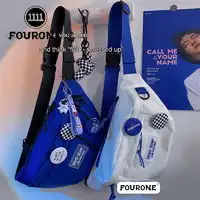 小米胸包mi小米男女款胸包m1100214黑色多少钱