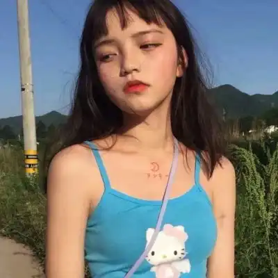 蓝色系小清新唯美温柔部位女头对女生头像我要个性网