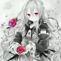 女生漫画头像霸气黑白女生头像霸气超拽漫画黑白