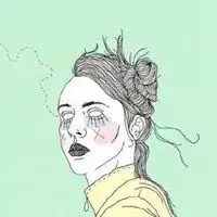 高级厌世脸女生头像动漫