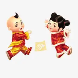 新年福娃素材图片免费下载高清节日素材png千库网图片编号48226