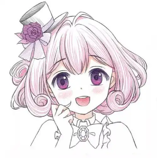 不会画五官的小可爱,学完这一次就不怕了