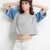 到肚子的衣服短裤女生头像微信头像图片大全