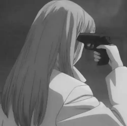 动漫头像丨黑白丧头