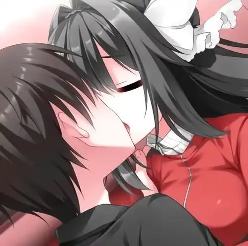 动漫情头想亲口对你说晚安先亲口再说