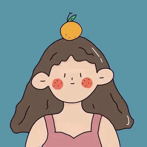 绿色系情侣头像卡通可爱