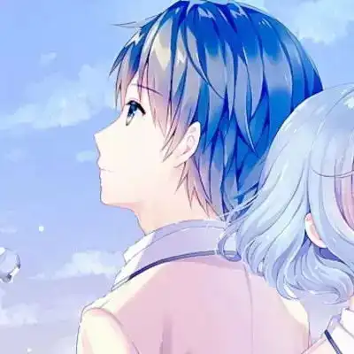 动漫情侣头像丧系