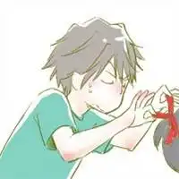 求这种类型的开通情侣头像