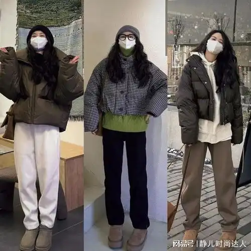 冬天韩系穿搭如何搭配参考这24套look示范,简约时髦