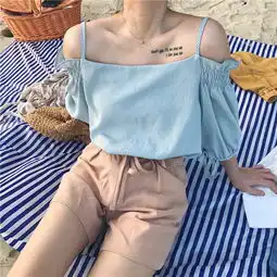 韩风少女出游穿搭