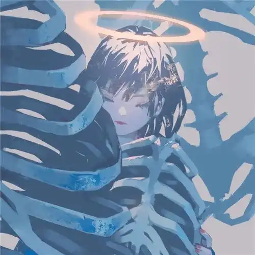 仙气头像女动漫黑色系动