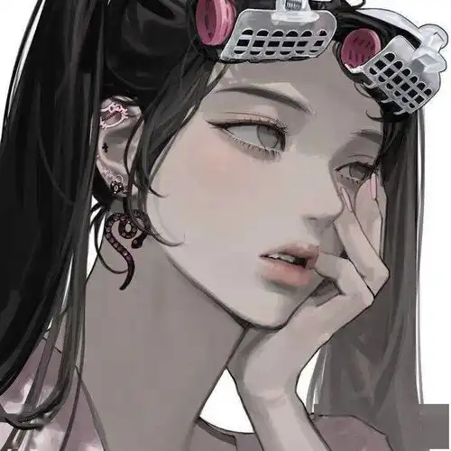 动漫头像为了等你,我错过了等我的人