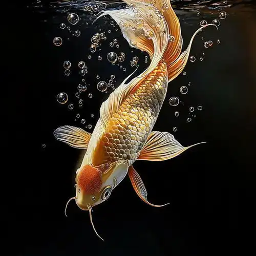 手机头像,好运锦鲤在,好运连连来