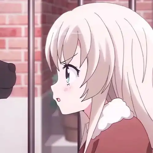 动漫情侣头像粉色系列情