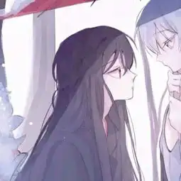 情侣头像一人一半动漫两张西瓜的良人是夏天