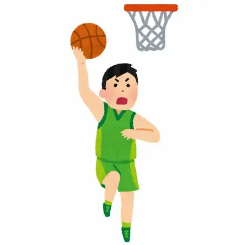 篮球打篮球卡通插画免扣素材手绘png2插画运动比赛健身